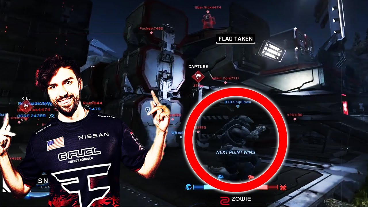 Snip3down's Insane Play Saves Team Walshy From Losing Map 2