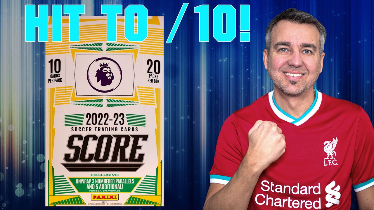 ⚽ GREAT BOX. Opening a 22-23 PANINI SCORE PREMIER LEAGUE Retail Box.
