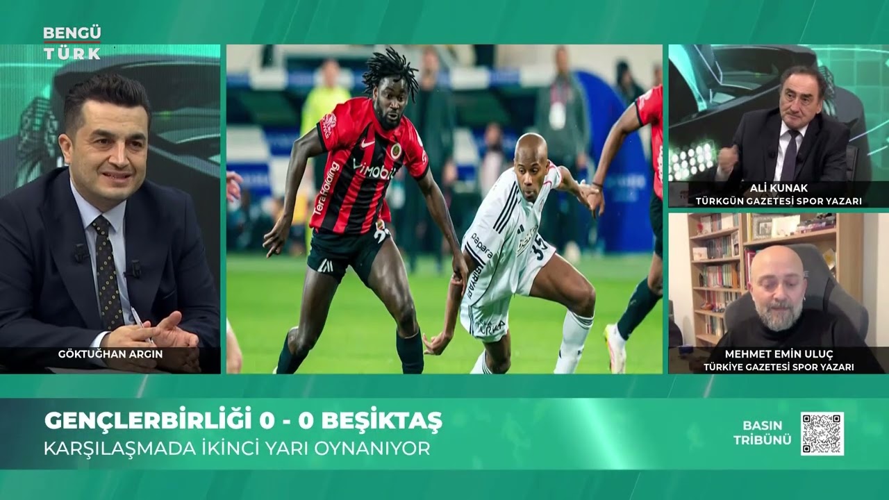 Gençlerbirliği 0 - 2 Beşiktaş - Basın Tribünü 15 Mart 2026