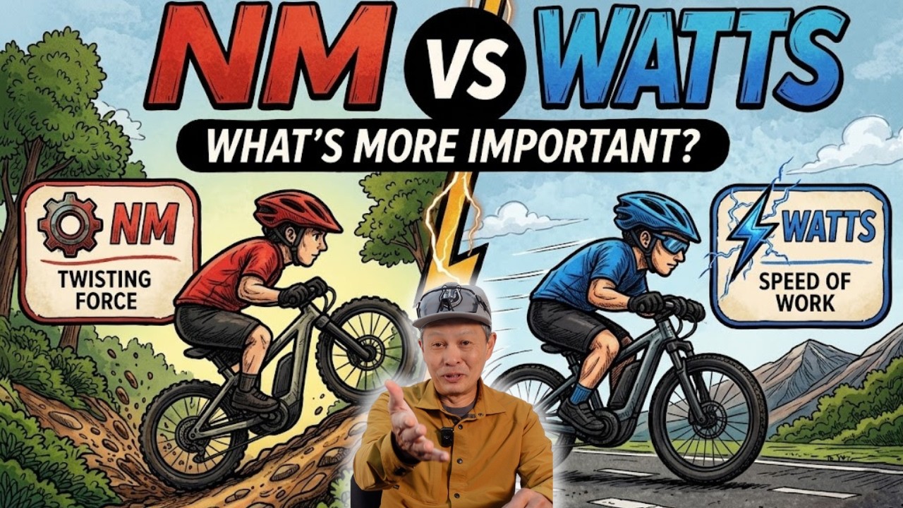 Нм против Ватт против Вт&middot;ч &mdash; что действительно важно для электровелосипедов?