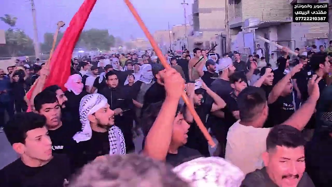 دخول و عراضات عشائر بني عكبه { الى دار المرحرم حيدر العقابي } 