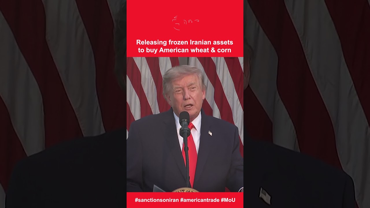 IRAN PAYS, AMERICA PROFITS: Trump to Buy Farm Goods Using Frozen Iranian Assets | DWS News | AF19