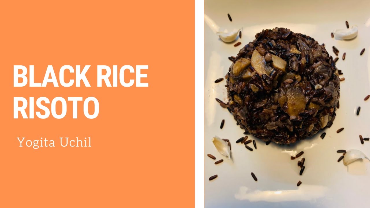 Black Rice Risotto | Easy Black rice Risotto | Veg Risotto | Black Rice | Forbidden Rice | Risotto