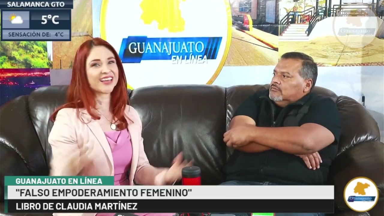 EN VIVO  LA EMPRESARIA CLAUDIA MARTÍNEZ, PRESENTA EL LIBRO DE SU AUTORÍA  FALSO EMPODERAMIENTO FEMEN