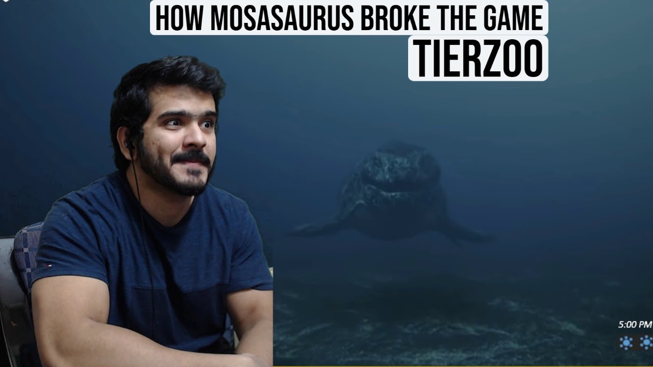 How Mosasaurus Broke The Game (TierZoo) CG Reaction