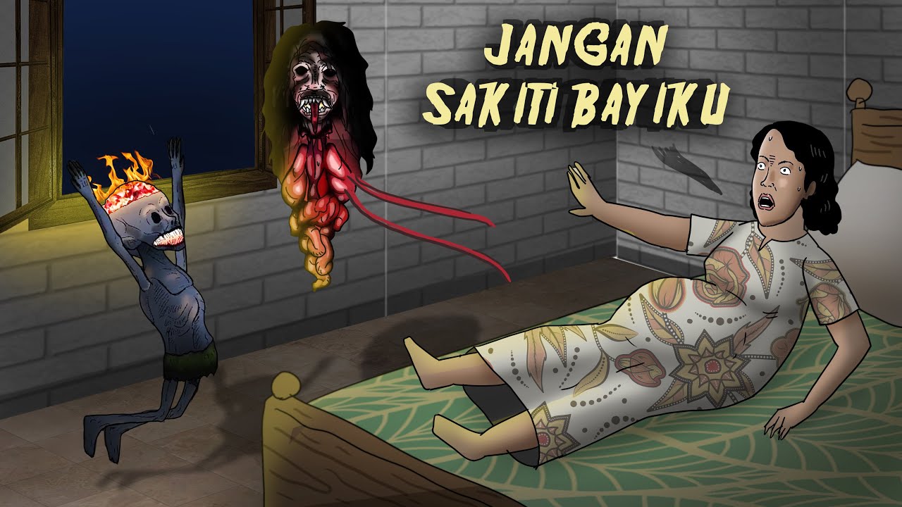 Hantu Baik - Kirain mau mangsa ternyata menjaga | KOMPILASI #HORORMISTERI Animasi Horor
