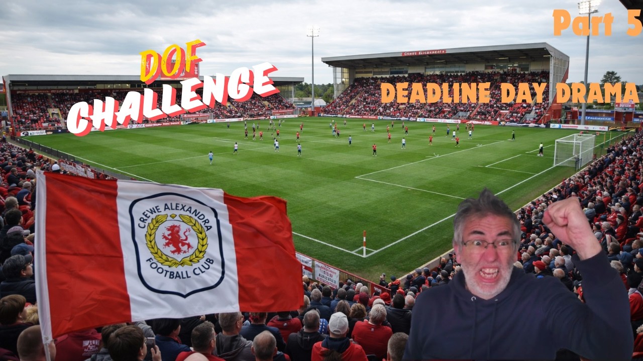 DOF Challenge Ep 5 Third Round Test & Last-Minute Transfers…  #fm26  #gamingvideos #footballmanager