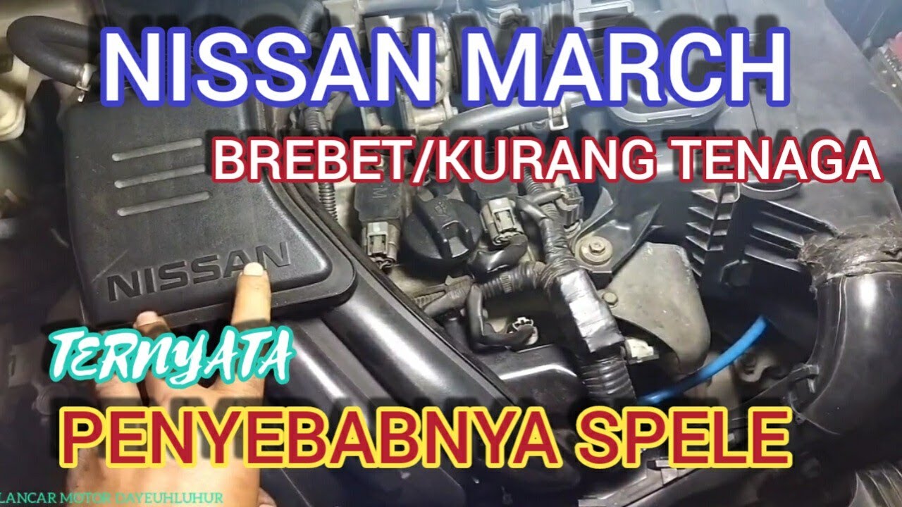 The cause of the NISSAN MARCH stuttering and lacking power, again from trivial things