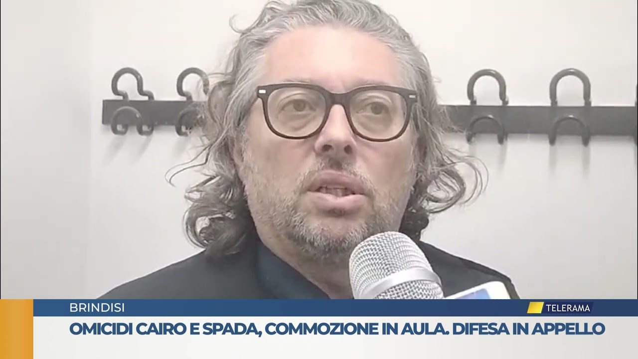 Omicidi cairo e spada, commozione in aula. Difesa in appello