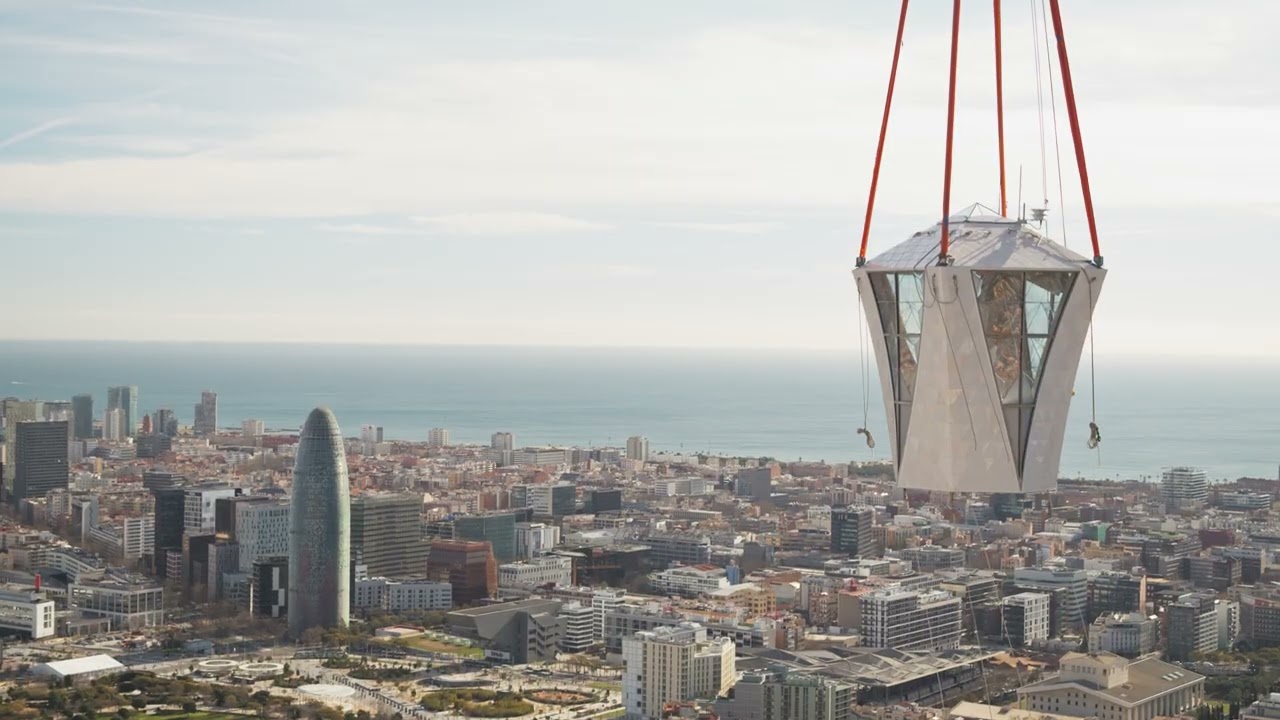 watch: gaudí's sagrada família reaches full height as cross tops tower of jesus christ