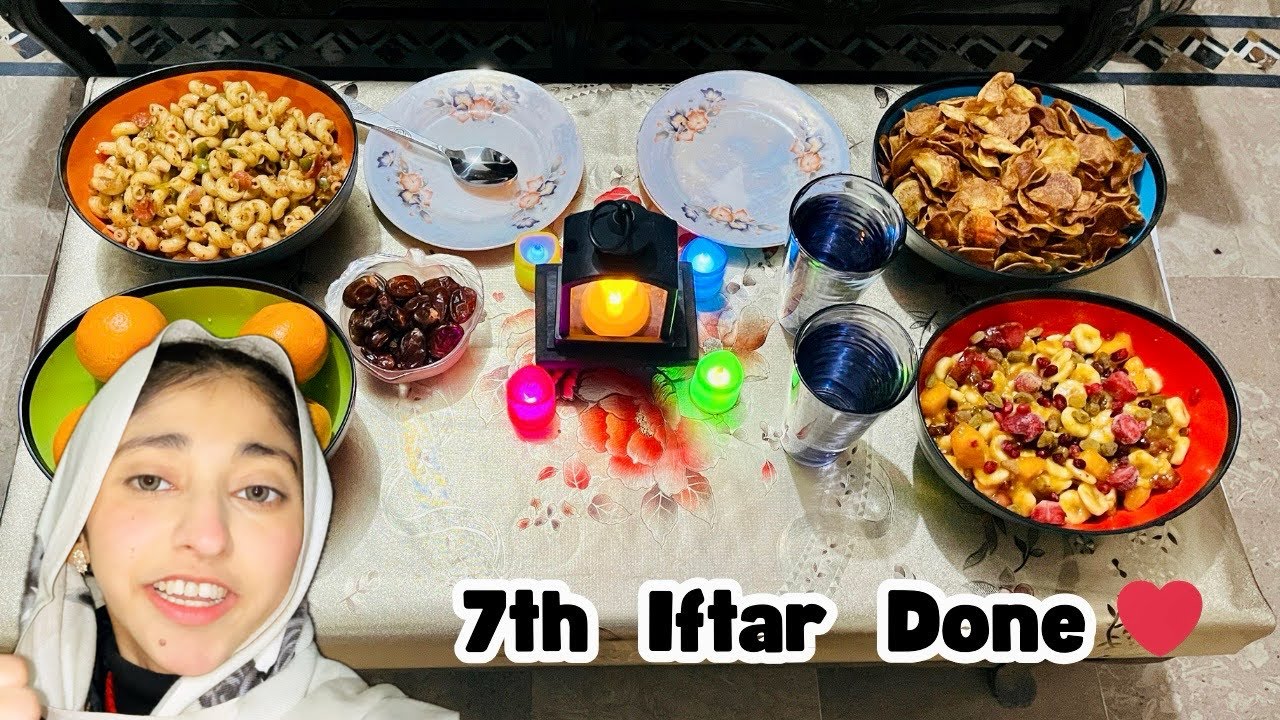 7th Iftar Done ❤️| Larki Vlogger Hai 