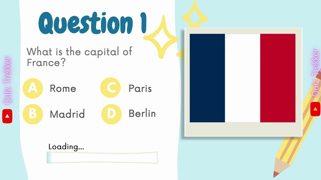 🧠 World Capitals Quiz: What&rsquo;s the Capital of France?