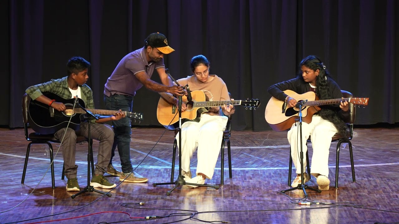 GUITAR performance by our NSA student