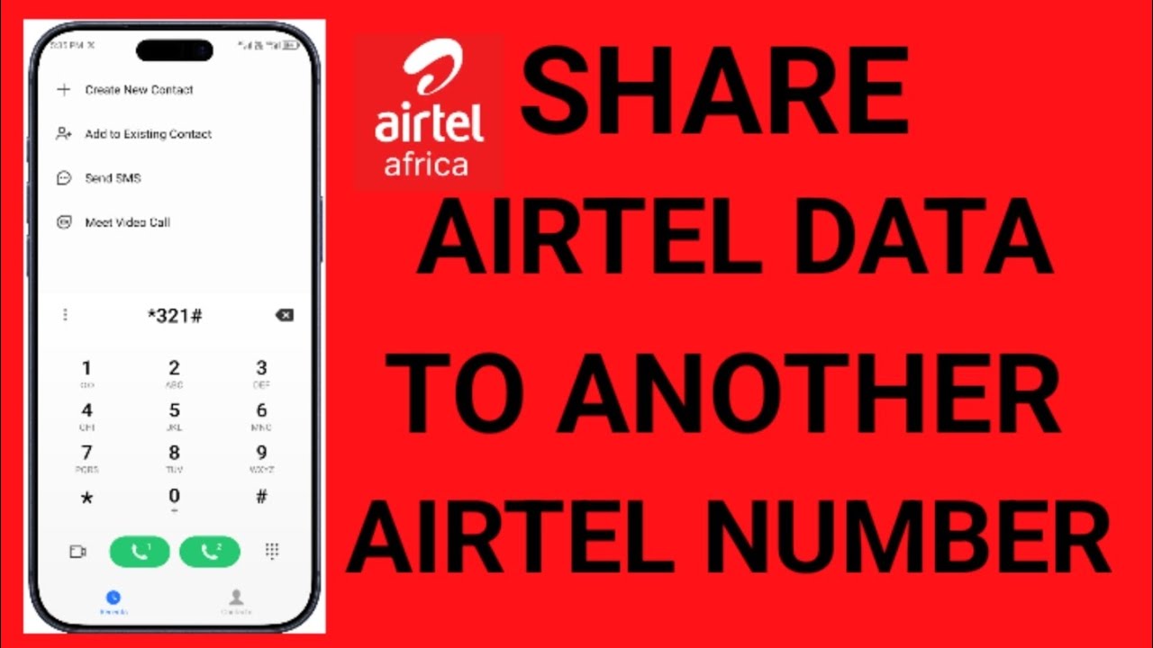 How To Share Airtel Data To Another Airtel Number | Share Data On Airtel 
