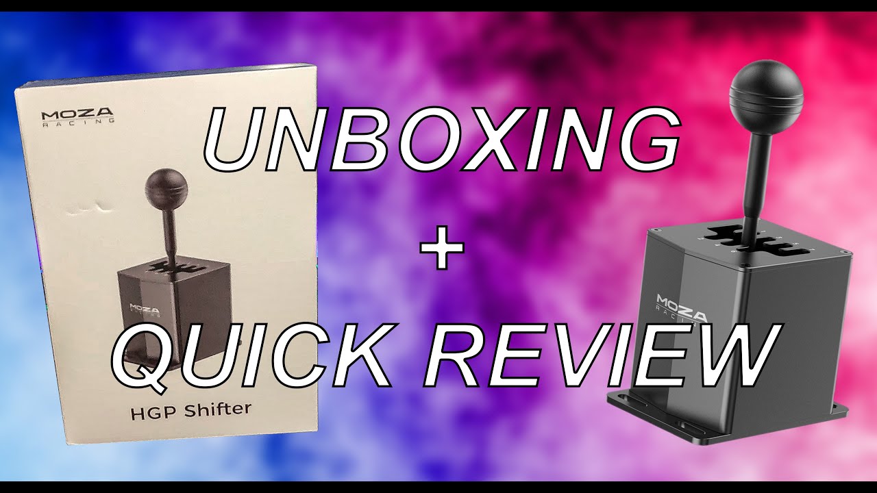 Unboxing Moza HGP Shifter + Quick Review