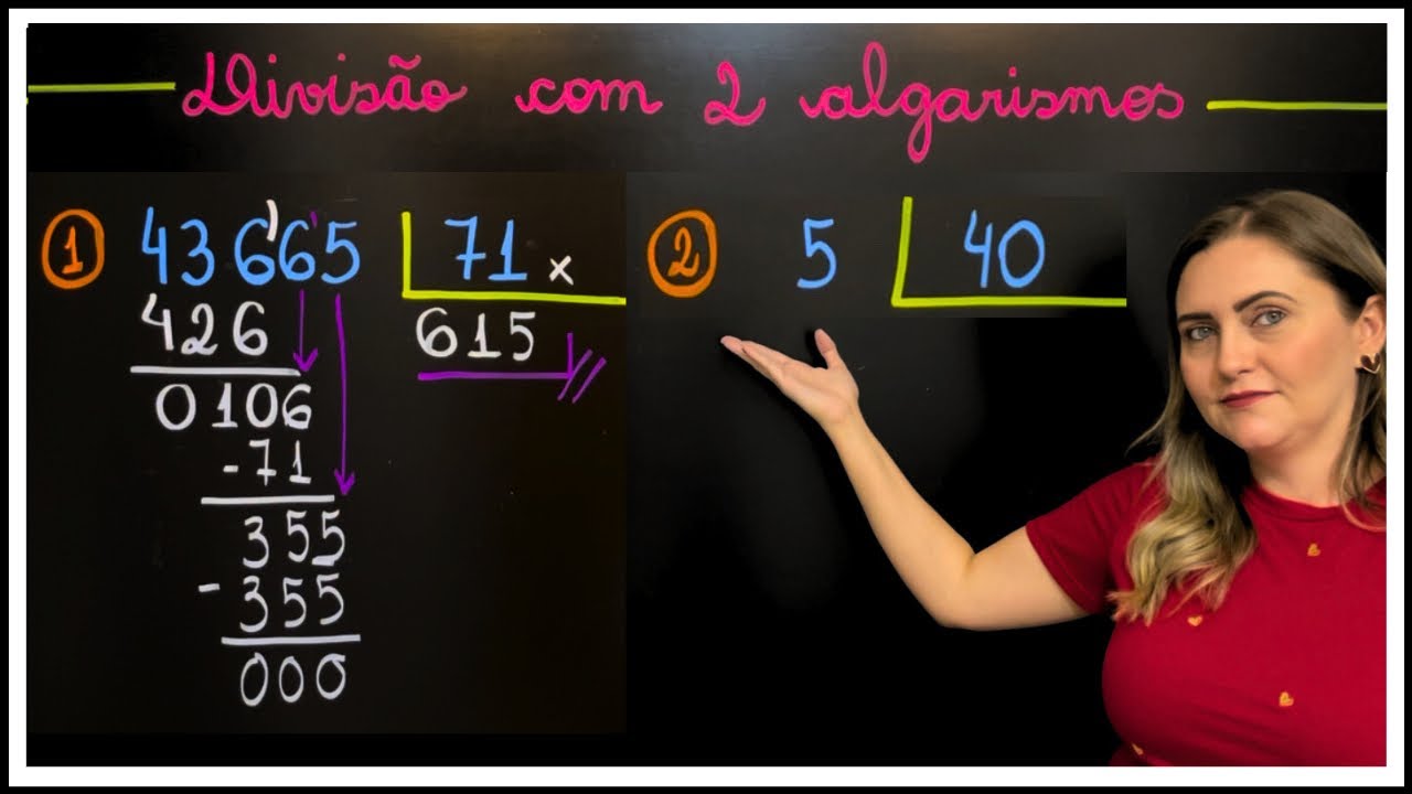 DIVISÃO COM 2 ALGARISMOS NO DIVISOR! EXPLICAÇÃO PARA APRENDER DIVISÃO AGORA!