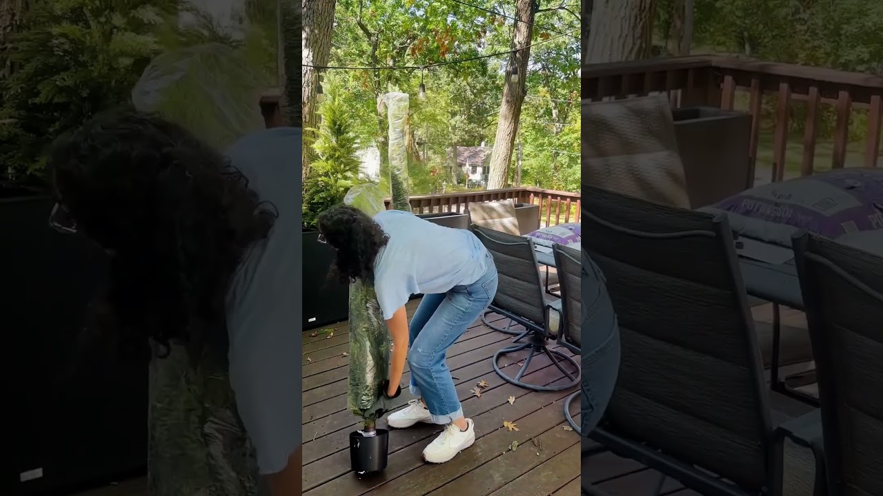 Instant Outdoor Privacy Solution! Easy Green Screen with No Maintenance! 