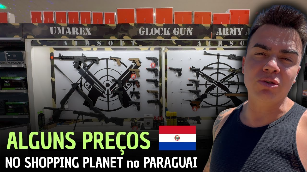ALGUNS PREÇOS no SHOPPING PLANET OUTLET em PEDRO JUAN CABALLERO Paraguai