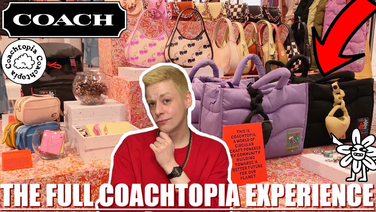 The FULL Coachtopia Experience! Coachtopia Pop Up Store IN PERSON! *Coach Shop With Me*