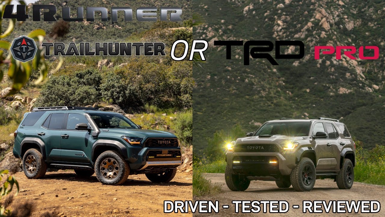 Toyota 4Runner TRD PRO 2025 года или 4Runner Trailhunter? Какой бы вы выбрали?