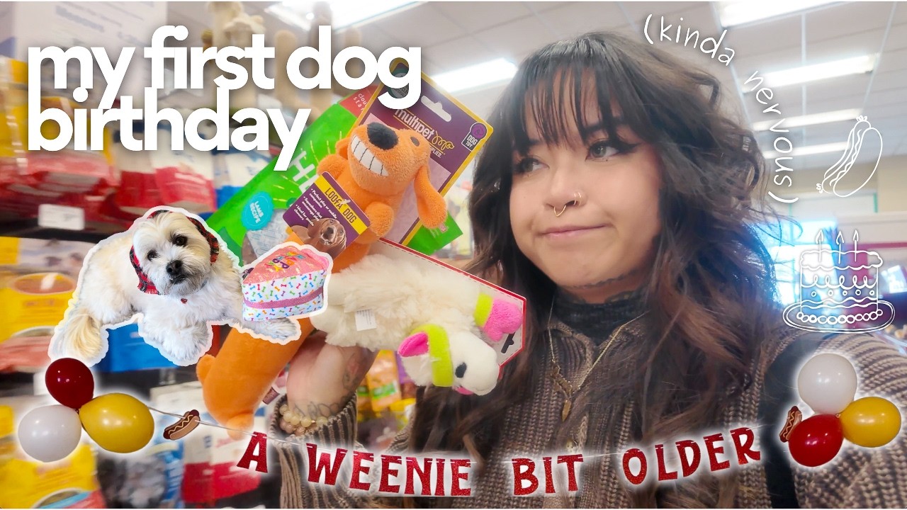 My first dog birthday party (kinda nervous)