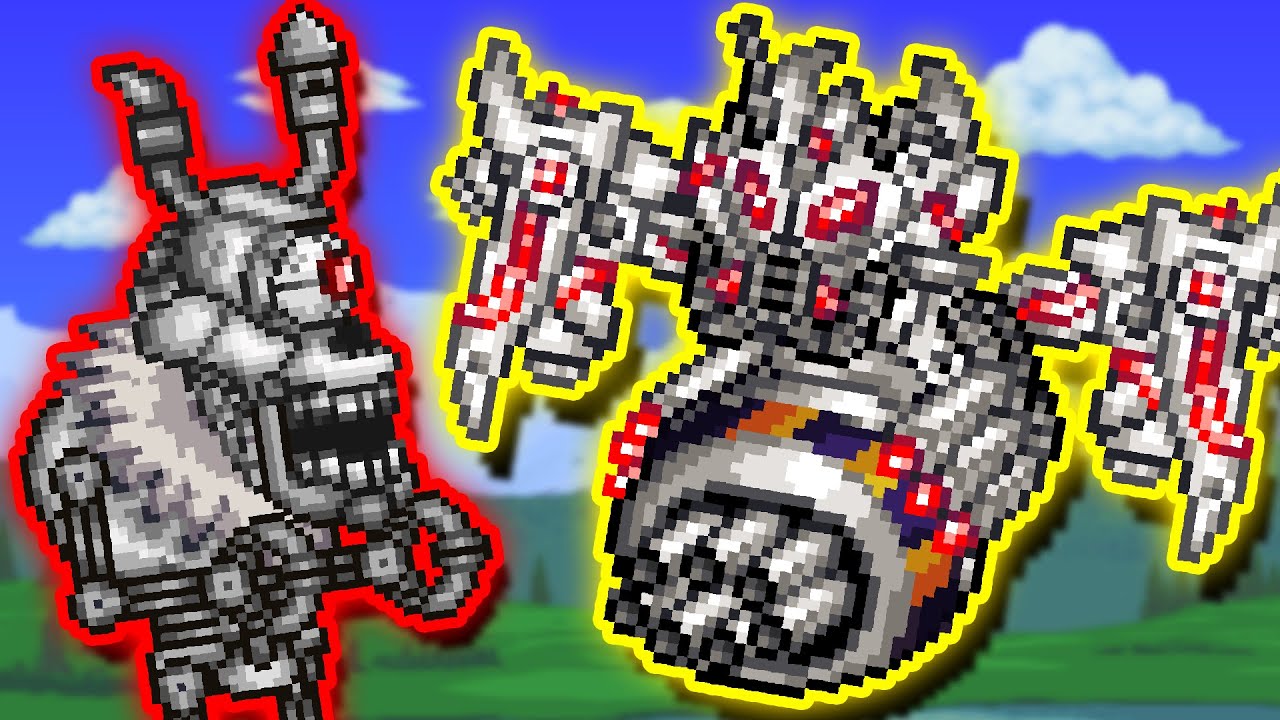 Они добавили НОВЫХ МЕХ-БОССОВ в Terraria!