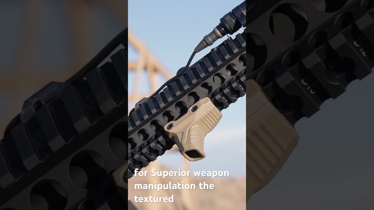 The Strike Picatinny Mini Hand Stop. Quad rail lovers rejoice!