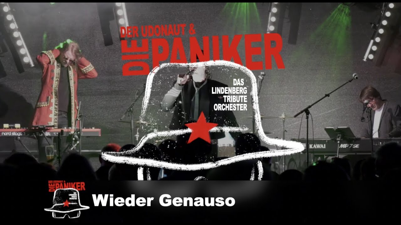 Der Udonaut & die Paniker   Wieder Genauso (live 2022 Ratzeburg)