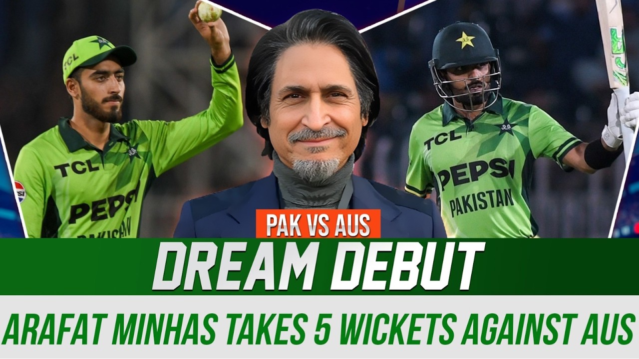 Dream Debut! Arafat Minhas Takes 5 Wickets Against Australia | PAK vs AUS | Ramiz Speaks