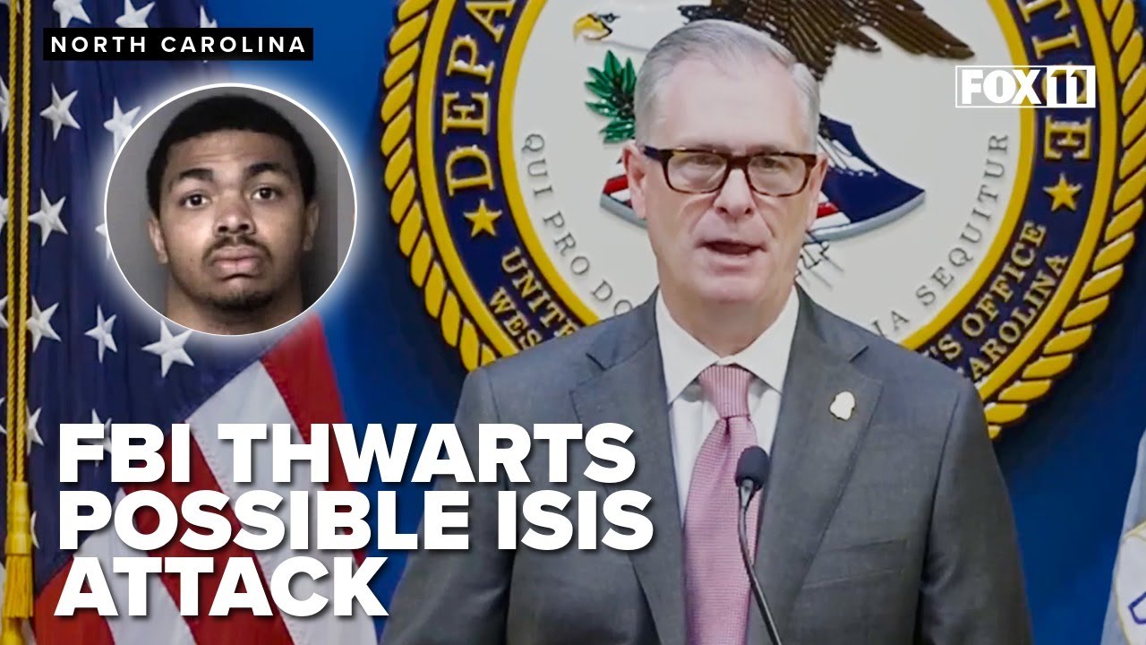 FULL NEWSER: FBI thwarts 'potential terrorist attack' in North Carolina inspired by ISIS