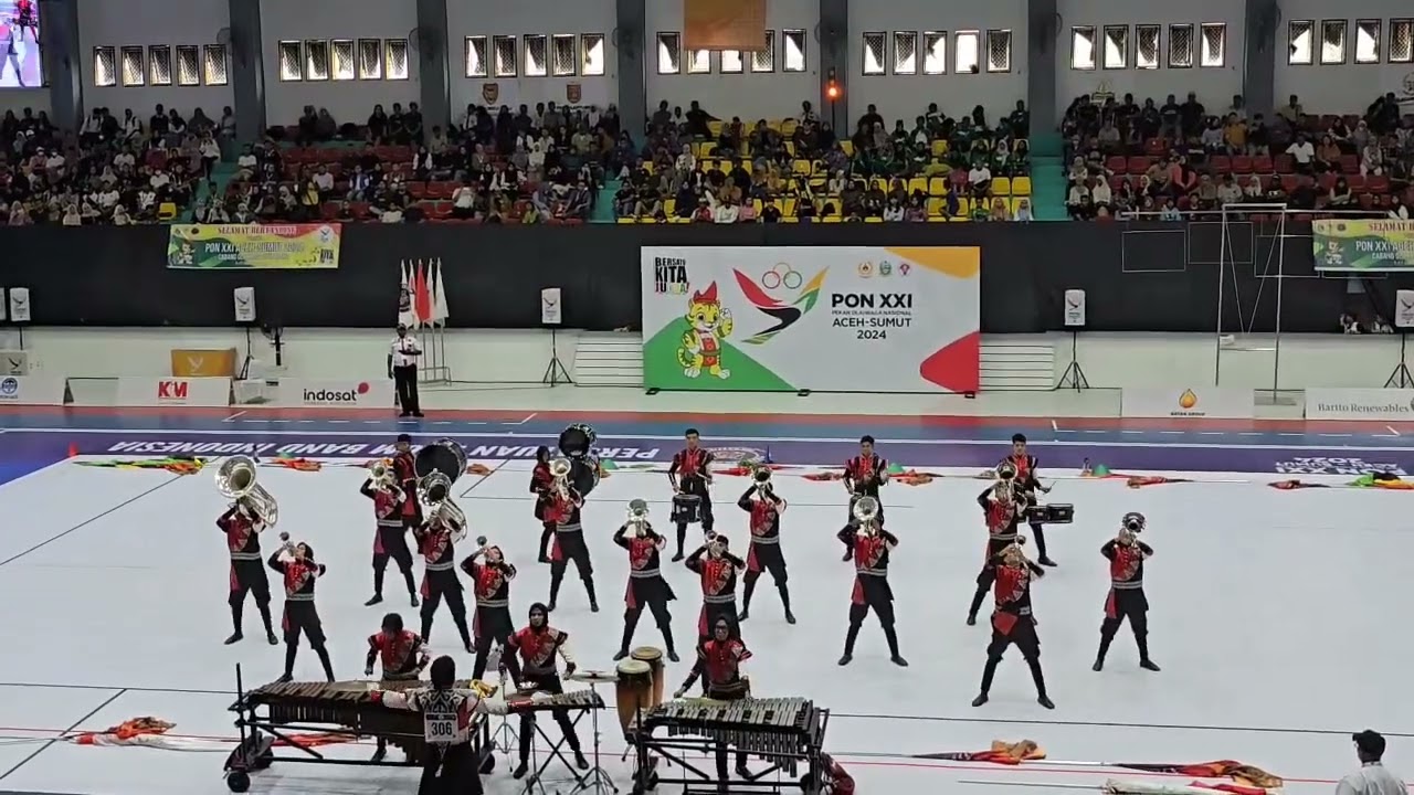 LUG PDBI Aceh cabor Drumband PON ACEH-SUMUT 2024 @HERMANSUSANTO74