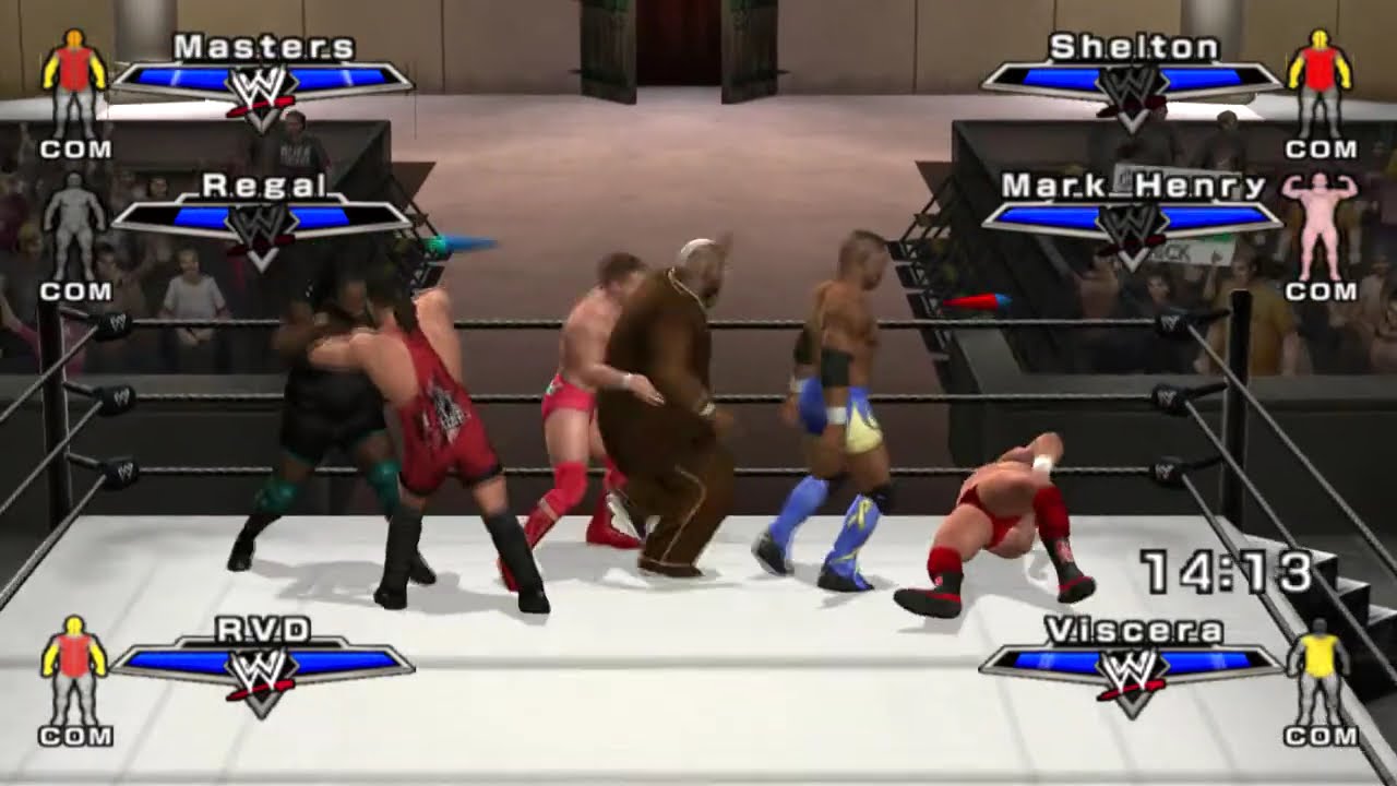 WWE SmackDown vs. Raw 2007 (PS2) - 30-Man Royal Rumble