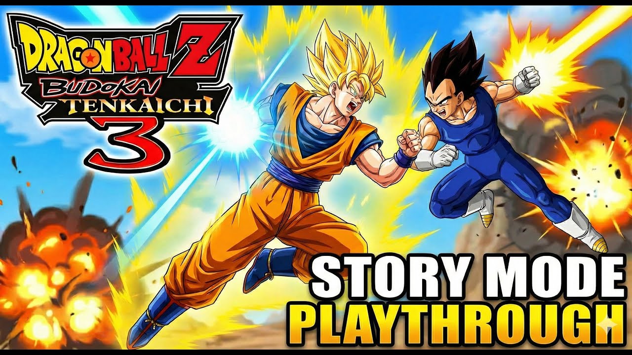 Dragon Ball Z Budokai Tenkaichi 3 Story Mode [ Live Stream ]