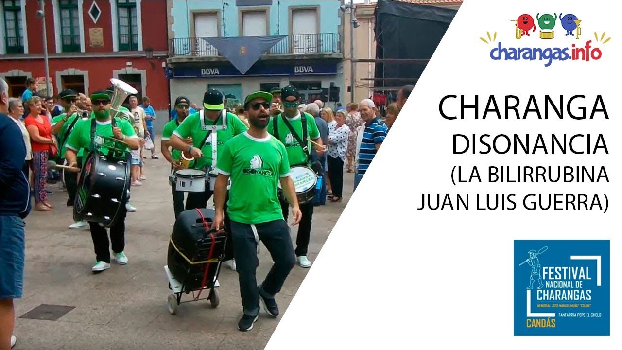 Charanga Disonancia - La Bilirrubina (Juan Luis Guerra) - Candas 2018