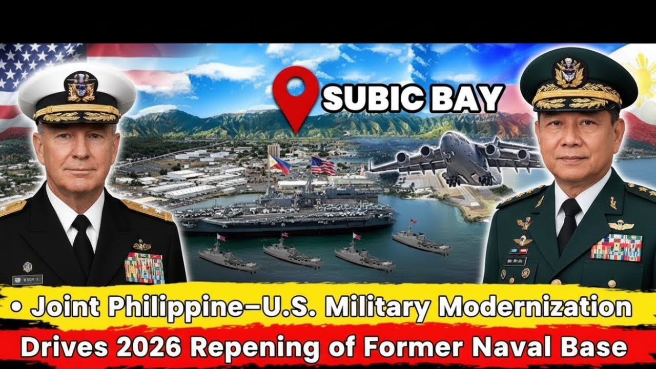 &bull; Joint Philippine&ndash;U.S. Military Modernization Drives 2026 Reopening of Former Naval Base