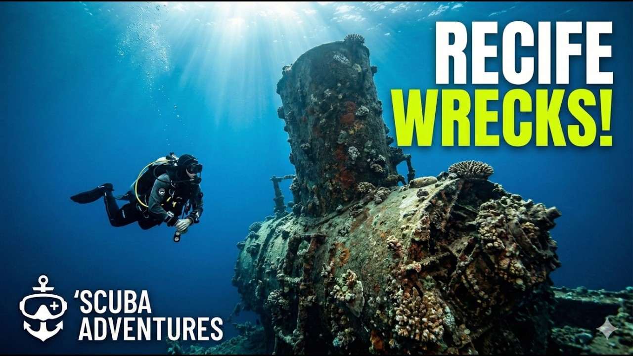 Wreck Diving in Recife, Brazil - December, 2025 🤿⚓