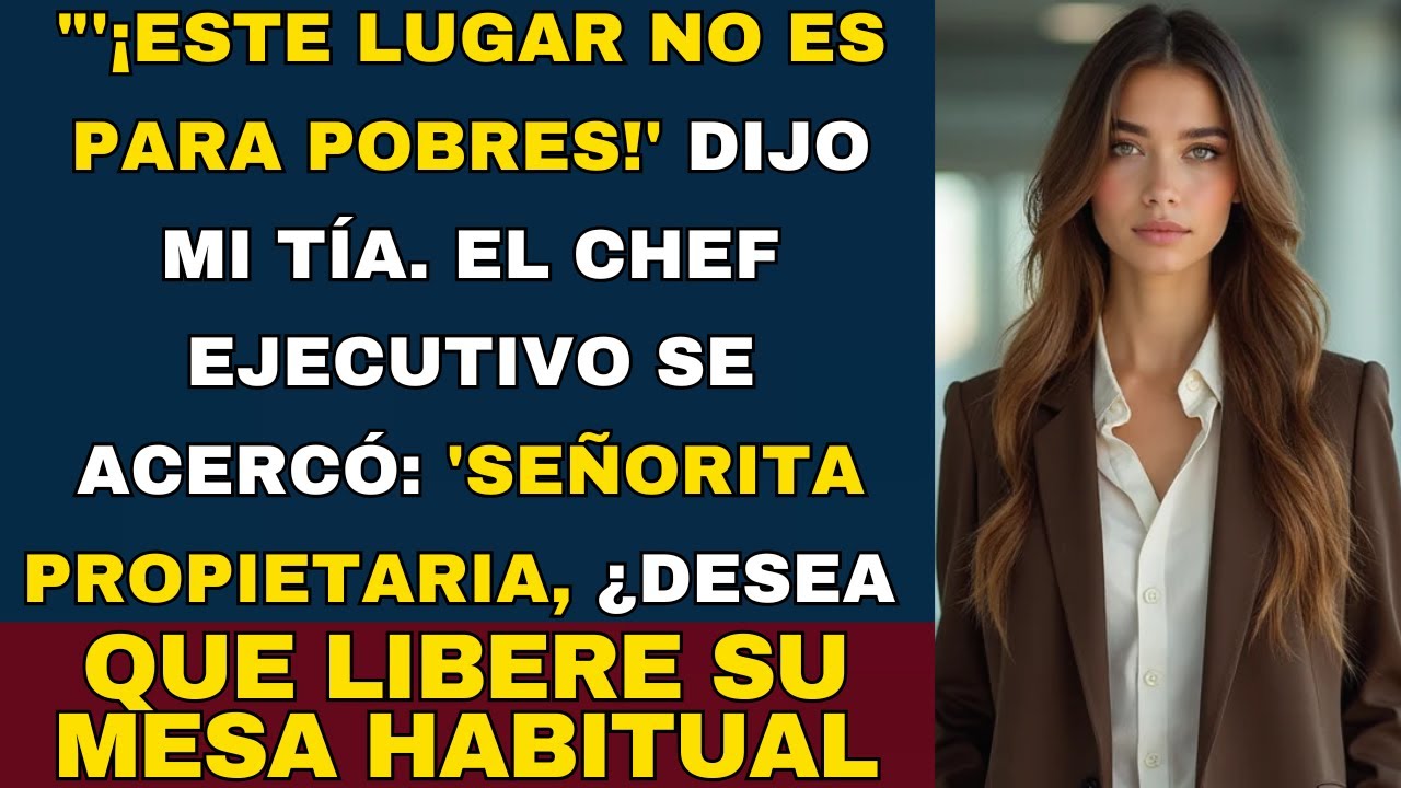 Se burlaron de mí en el restaurante exclusivo — pero yo firmaba sus cheques