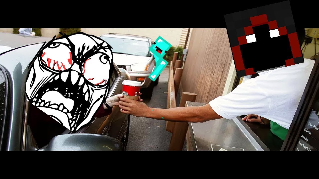 I GOT TRAPPED IN A DRIVE THRU