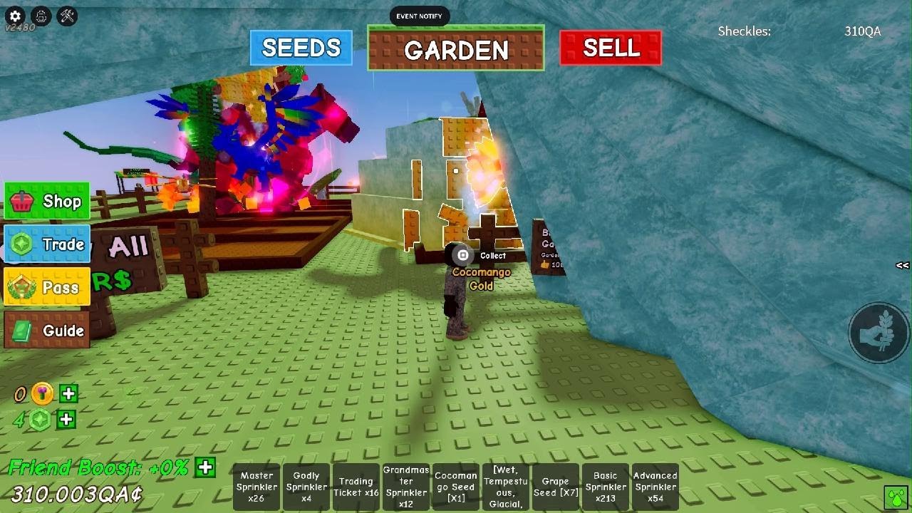 100 likes on grow a garden