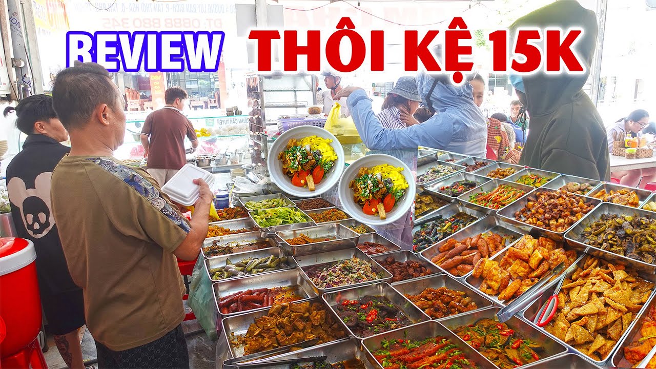 Review Cơm Chay 15K | Đường Luỹ B&aacute;n B&iacute;ch 