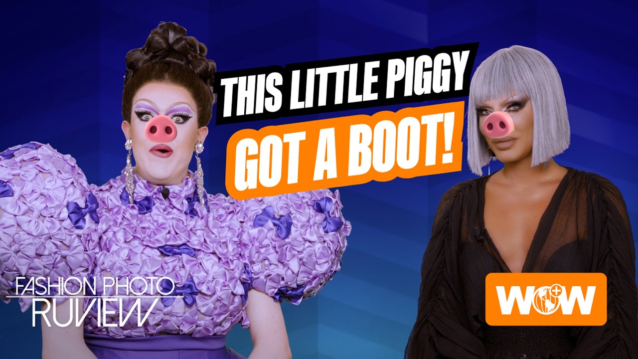 RuPaul&rsquo;s Drag Race UK | This little piggy got a BOOT! | Fashion Photo RuView