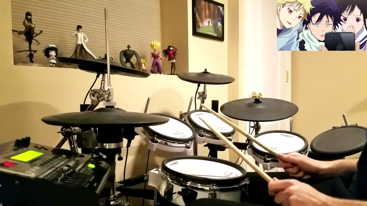 Noragami OP【ノラガミOP】-【午夜の待ち合わせ】Goya no Machiawase - Drum Cover