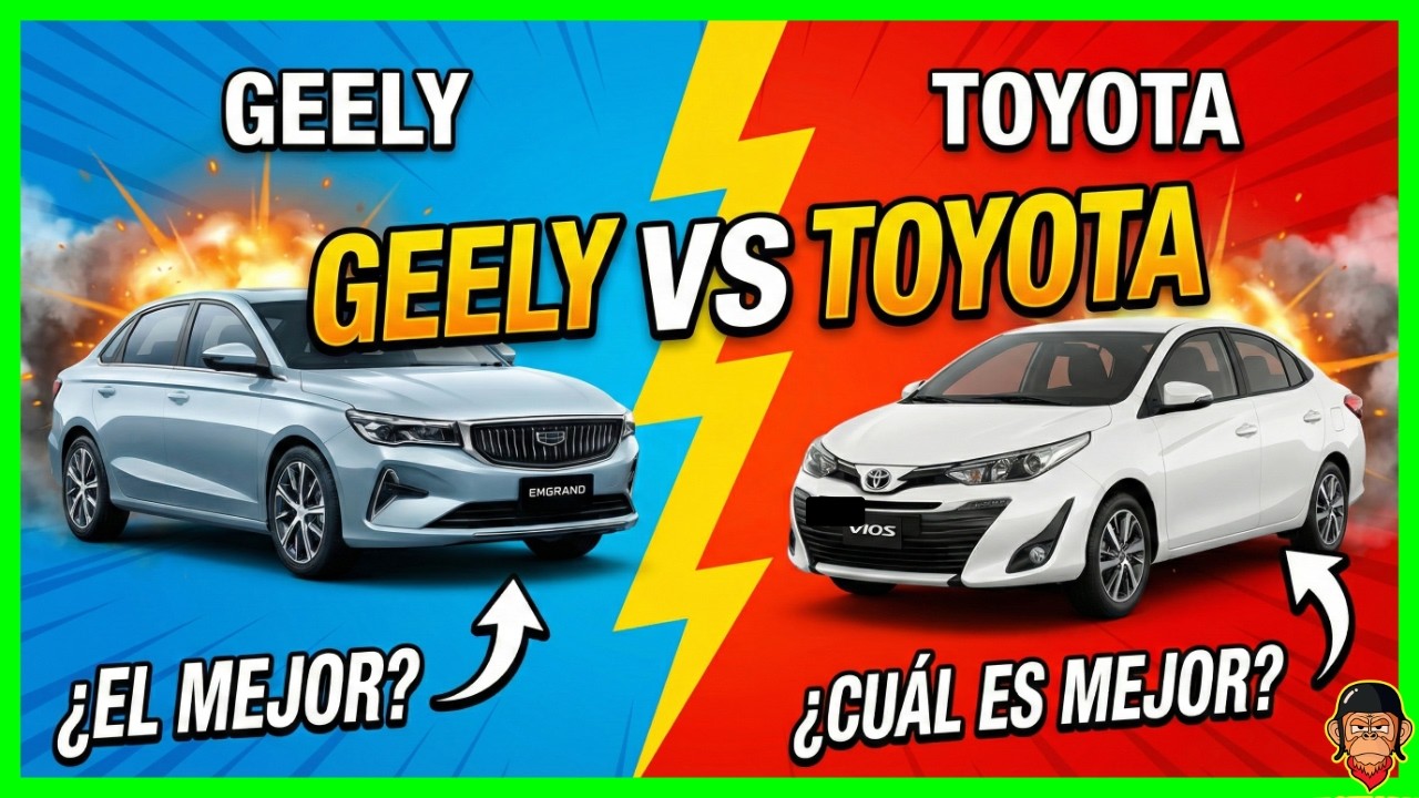🥇CARROS BARATOS TOYOTA VS. GEELY🔥 ¿CUAL ES MEJOR?