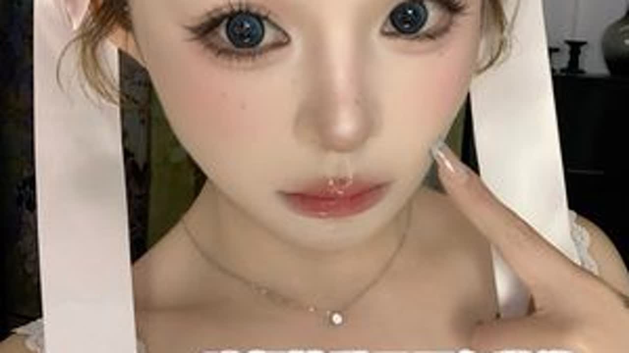 淡颜扁平脸千万不要放过这个韩系垂耳兔妆🎀原相机超详细跟练版 速度上车！#今日妆容 #原相机 #垂耳兔 #新手化妆教程