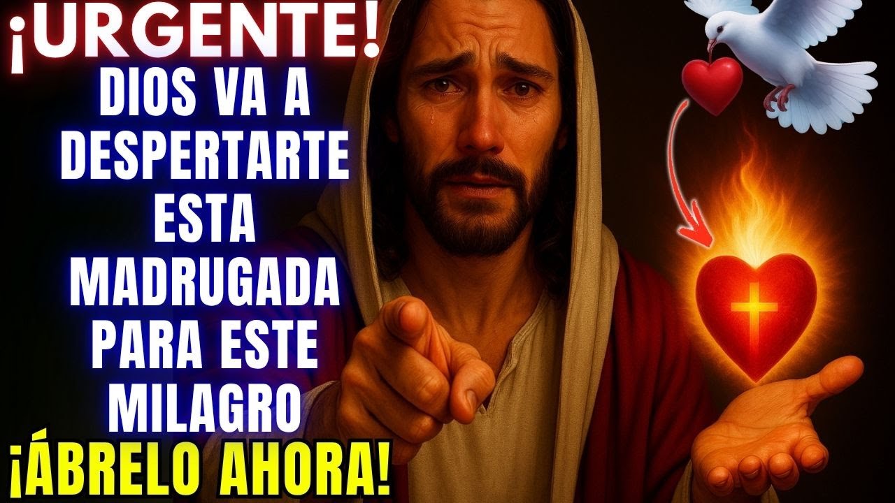 ⚠️ ¡Hijo, Esto Es Urgente! Dios Va A Despertarte Esta Madrugada Para Este Milagro ✨