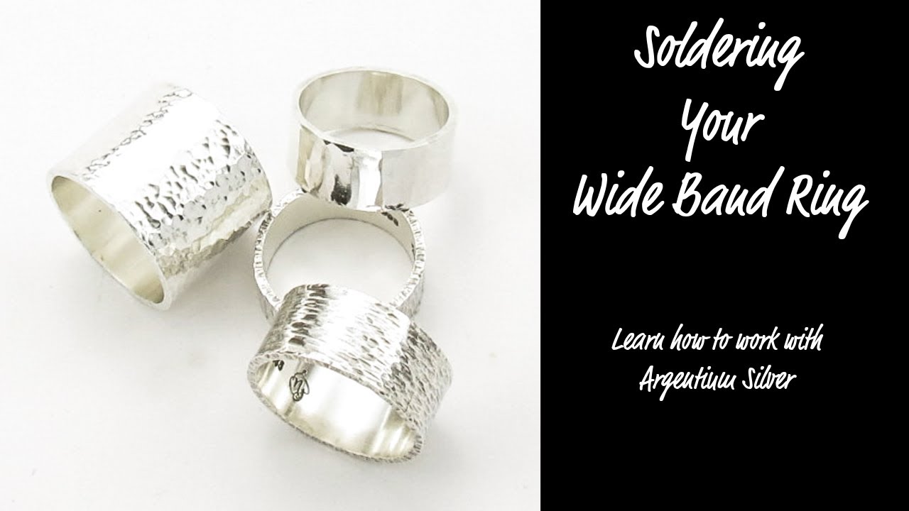 Soldering Your Wide Band Ring