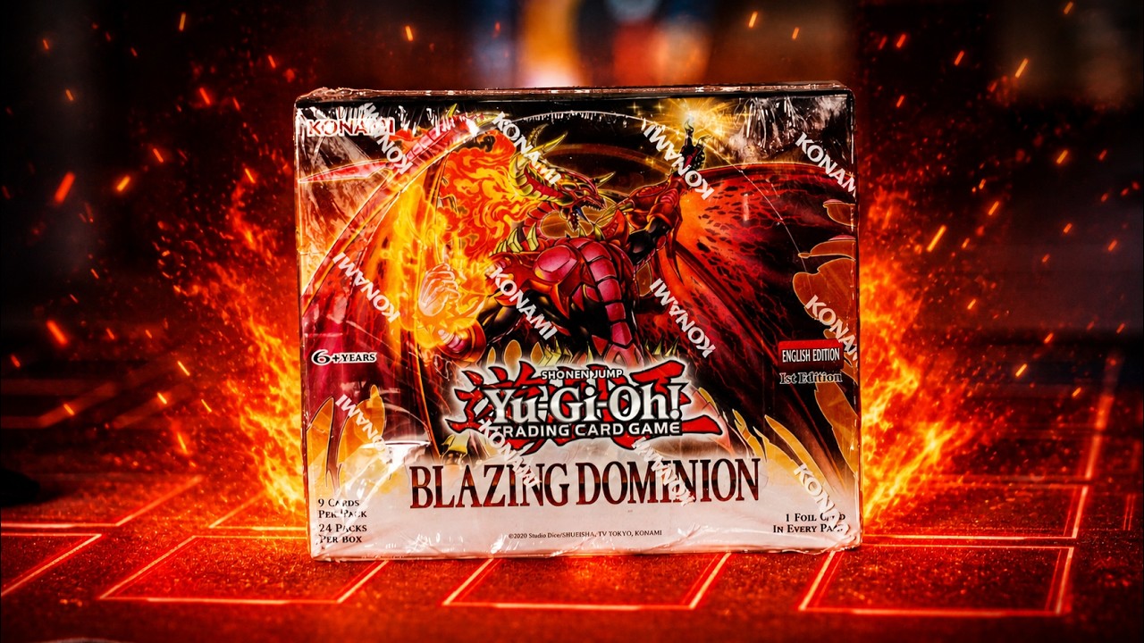 Распаковка самого крутого нового набора Yu-Gi-Oh! &mdash; BLAZING DOMINION!