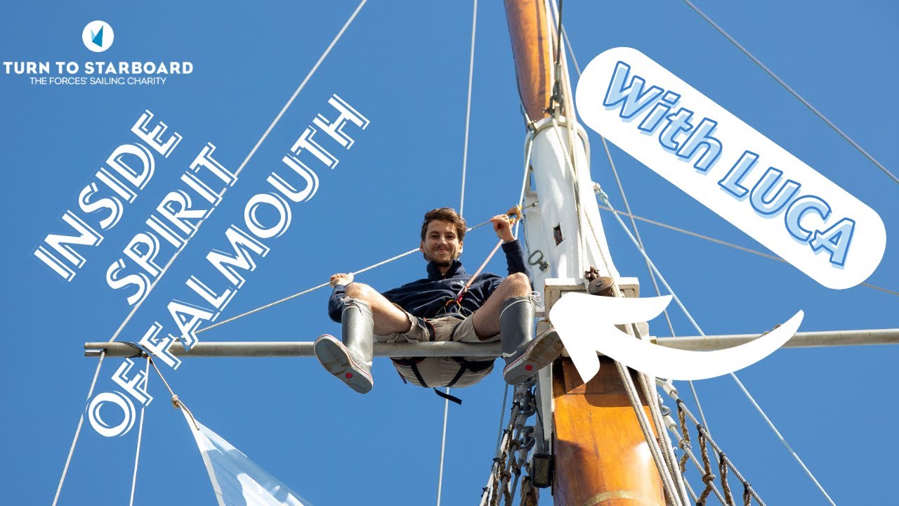 Inside Spirit of Falmouth, Turn to Starboard's iconic flagship