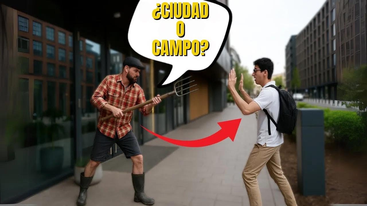 El campesino enseña a los citadinos