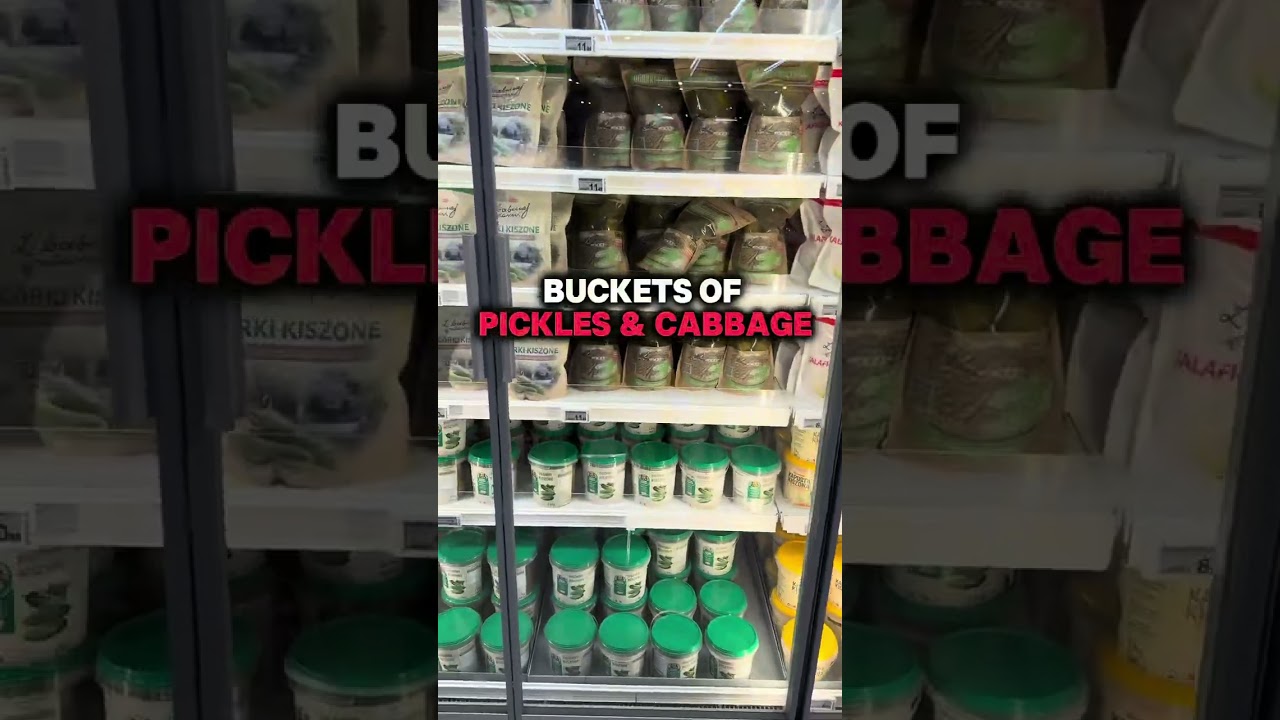 Things In A Polish Supermarket That Just Make Sense! 🇵🇱